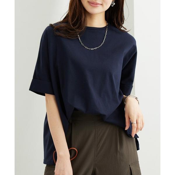 tシャツ 半袖 「接触冷感 / 体型カバー」ゆるＴシャツ レディース