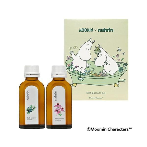 入浴剤 コスメキッチン nahrin / MOOMIN x nahrin バスエッセンス50mLセット（ジュニパー+エキナセア）