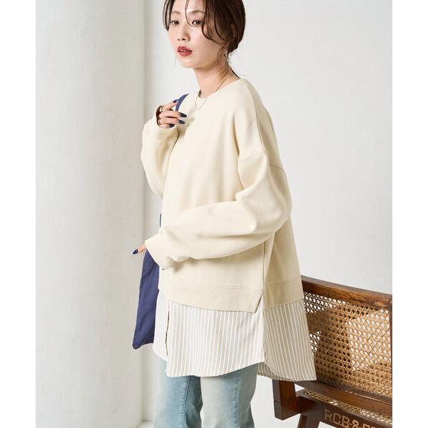 「FREAK'S STORE」 スウェットカットソー フリ- ナチュラル レディース