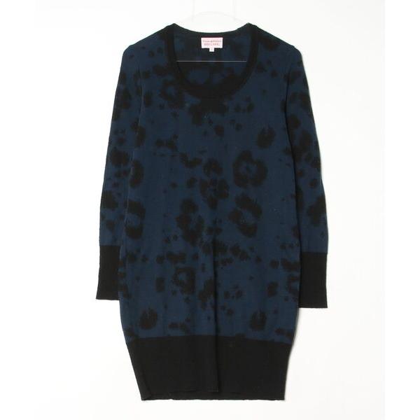 「Vivienne Westwood red label」 ニットワンピース 2 ネイビー レディース