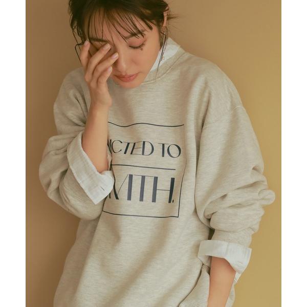 「N WITH.」 スウェットカットソー FREE グレー レディース