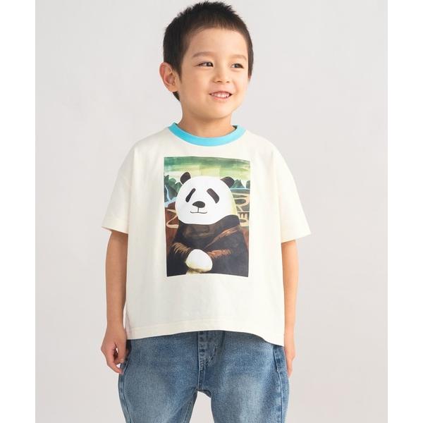 tシャツ ＊綿100%＊モナ・パンダTシャツ キッズ 子供服 男の子 女の子