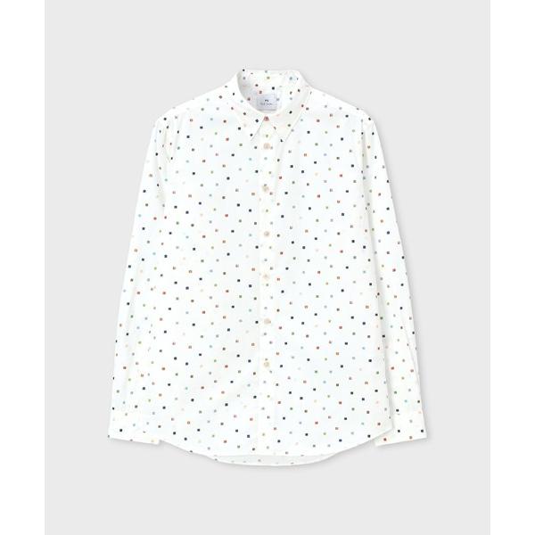シャツ マルチスクエアドット シャツ / 162311 149T メンズ