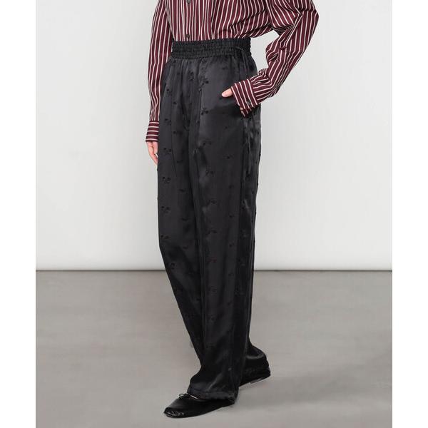 パンツ TICCA | 「別注」 キュプラフラワーエンブロイダリーパンツ WOMEN レディース