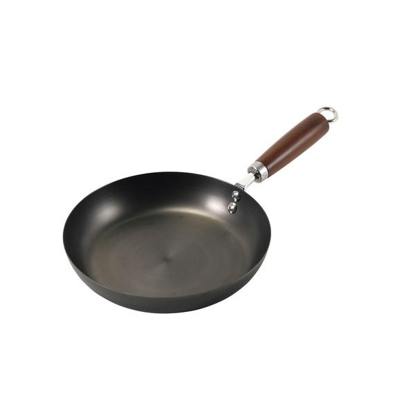 鍋 鉄なのにサビにくい 窒化加工フライパン24cm