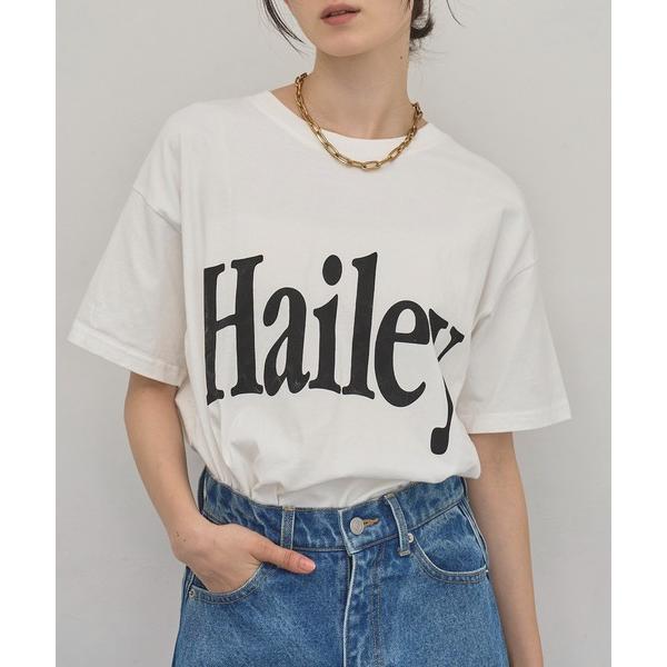 tシャツ 半袖 ビッグロゴプリントTシャツ レディース