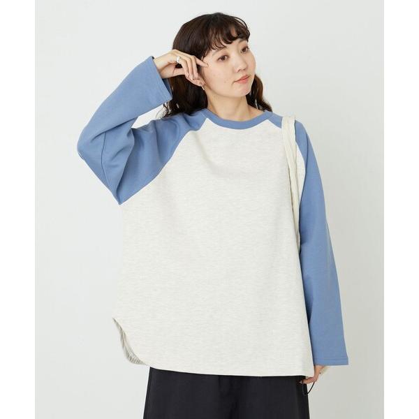 「FREAK'S STORE」 スウェットカットソー フリ- ブルー レディース