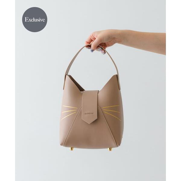 ハンドバッグ 「別注」Hashibami×RODESKO　フェズネコヒゲハンドルバッグ