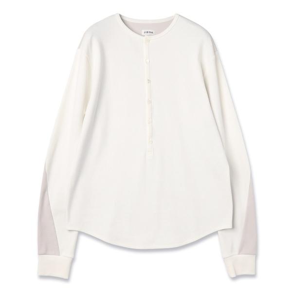 ヘンリーネック tシャツ SWITCHING HENRY NECK L/S メンズ レディース