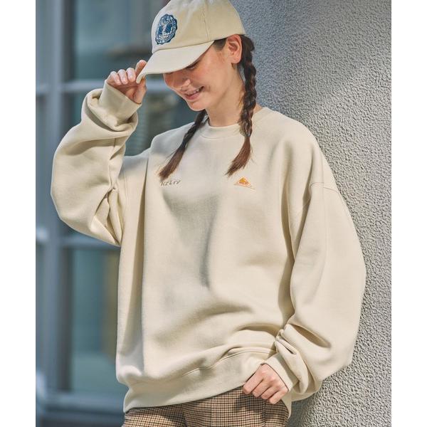 「KELTY」 スウェットカットソー M アイボリー レディース