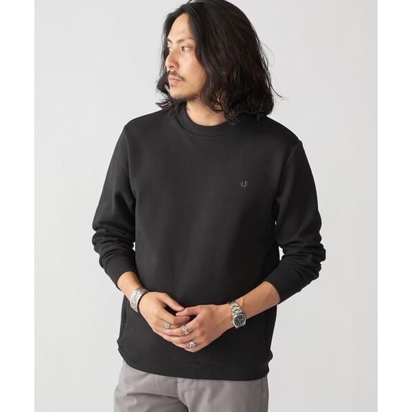 「SHIPS」 スウェットカットソー MEDIUM ブラック メンズ