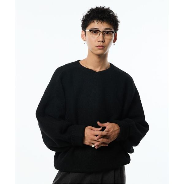 「THE BOLDMAN」 長袖ニット MEDIUM ブラック メンズ