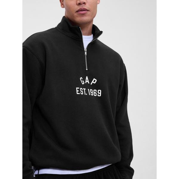 「GAP」 スウェットカットソー M ブラック メンズ