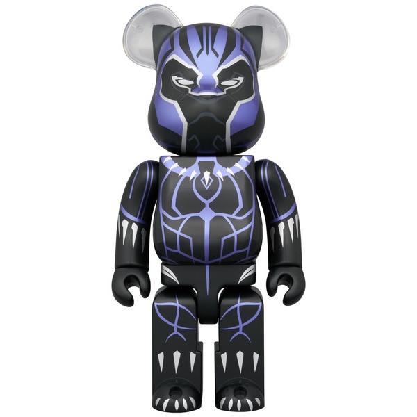 フィギュア BE@RBRICK MARVEL INFINITY SAGA BLACK PANTHER（ENDGAME Ver.） 400％