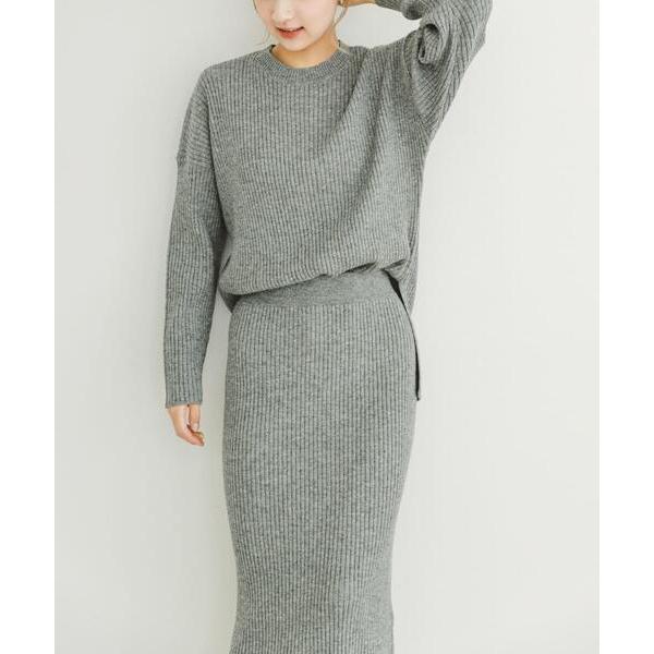 「ITEMS URBANRESEARCH」 セットアップ FREE グレー レディース