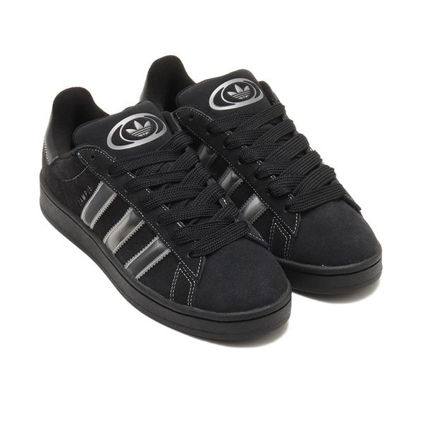 「adidas」 ローカットスニーカー 28.5cm ブラック メンズ