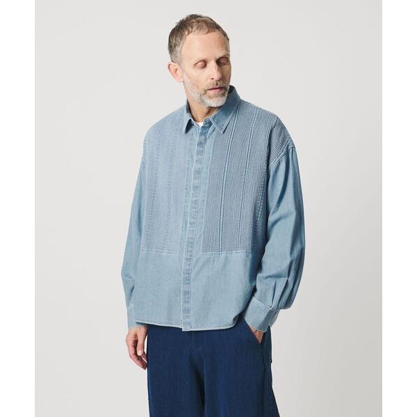 ブラウス シャツ 「Pheeta」Trinity デニムシャツ ‐UNISEX‐ /015CMen-SH5D レディース メンズ