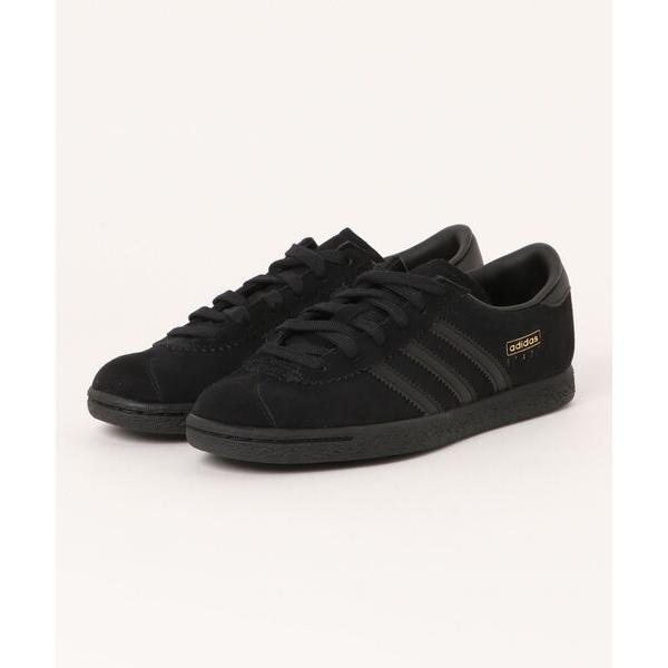 「adidas」 ローカットスニーカー 22.5cm ブラック メンズ