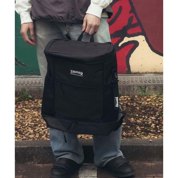 ビジネスリュック デイバック リュック BOX SACK BACKPACK 30L/THRASHER スラッシャー ボックス型 シューズスペース付き 背面直通ファスナー PCポケット …
