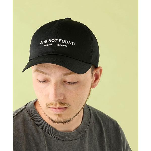 キャップ 帽子 レディース 6 PANEL CAP / ADS NOT FOUND / ベースボールキャップ レディース メンズ