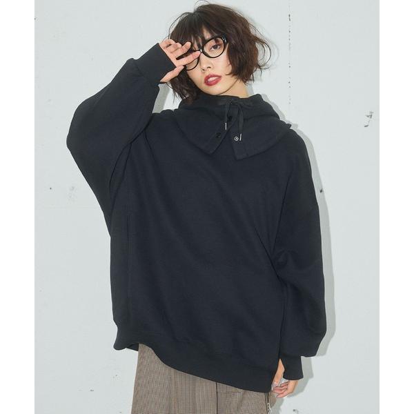 「ELLEgirl」 スウェットカットソー FREE ブラック レディース