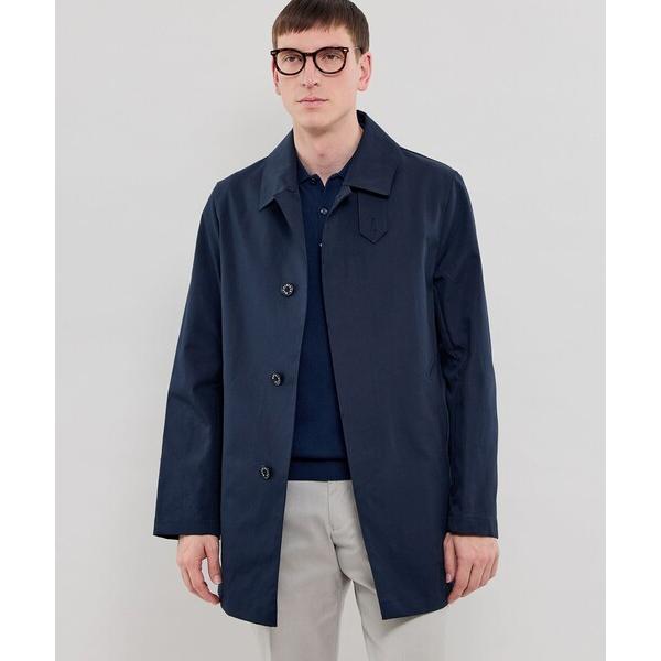 ステンカラーコート コート 「DUNFORD SHORT」コットンボンディングステンカラーコート メンズ