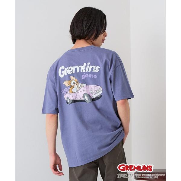スマホショルダー tシャツ 「Gremlins/グレムリン」「コットン100%のしっかりした生地」オリジナルデザインTシャツ 半袖 刺繍 ギズモ キャラクター ドロッ…
