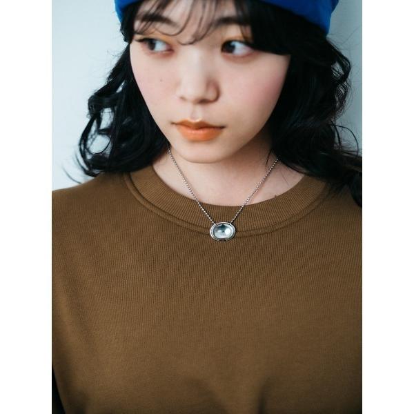 ネックレス 「ROOM.THE.ROOM」Cabochon oval necklace カボションオーバルネックレス レディース