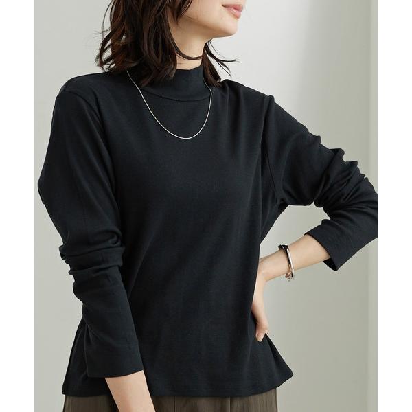 tシャツ シンプルデザイン！ハイネックプルオーバー レディース