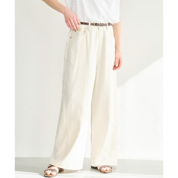 ワイドパンツ パンツ 「KHA:KI / カーキ」ライトバギーデニムパンツ レディース