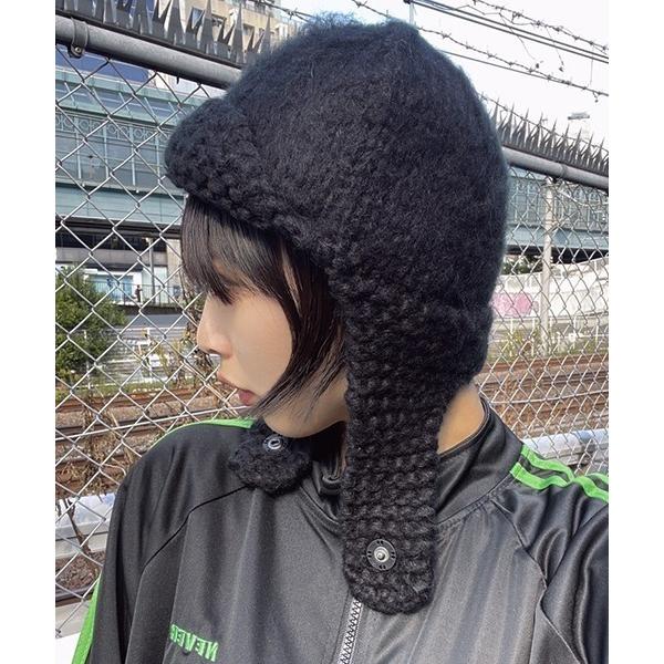 「SEN TOKYO」 ニットキャップ FREE ブラック レディース