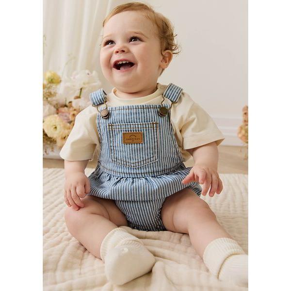 ベビー服 ロンパース ヒッコリープレイスーツHoliday Stripe