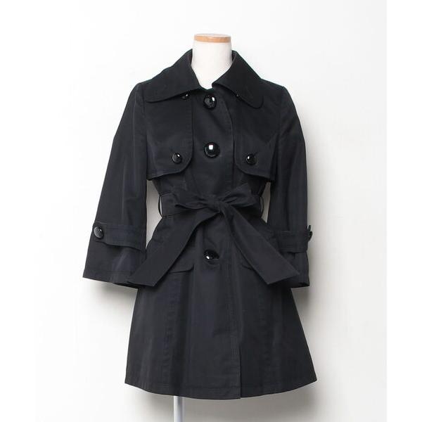 「BURBERRY BLUE LABEL」 コート 36 ブラック レディース