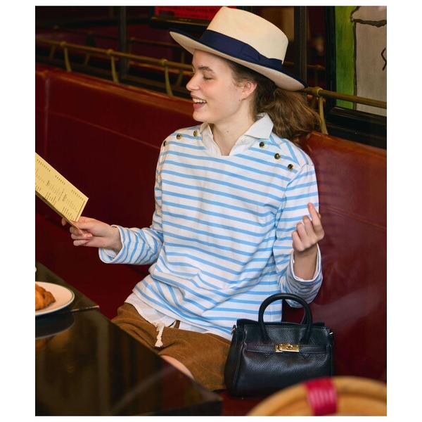 トレーナー スウェット マリニエール長袖プルオーバー レディース
