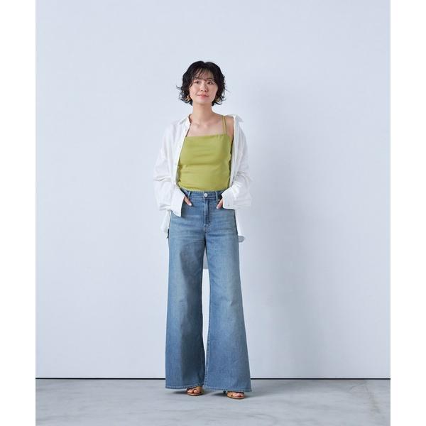 ジーンズ デニム デニムパンツ Really Light ワイドフレア”Mid Rise LYDIA レディース