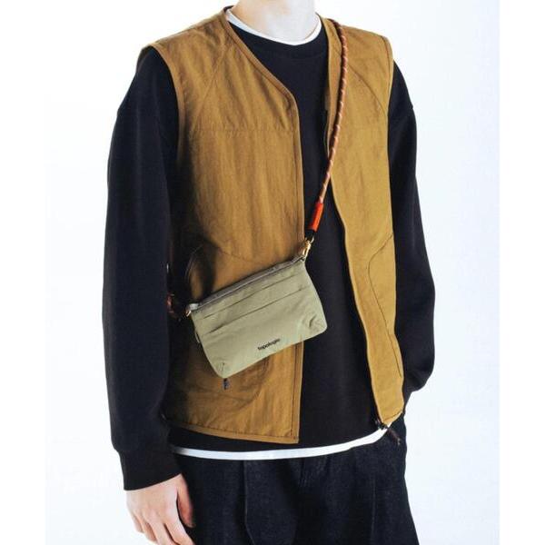 サコッシュ ショルダーバッグ Topologie/トポロジー  Flat Sacoche Small フラット サコッシュ スモール「バッグ単体」 メンズ レディース
