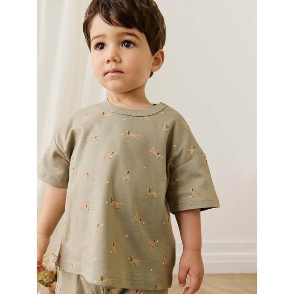 tシャツ TシャツPlay Ball Vert／ピマコットン キッズ 子供服 男の子 女の子