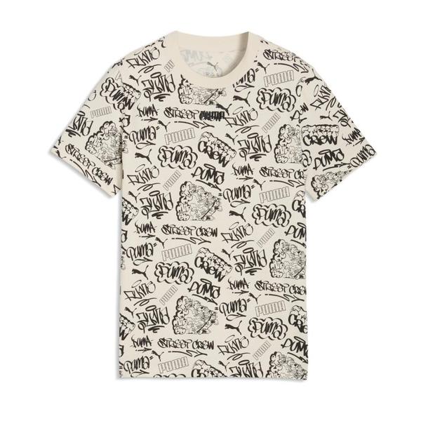 tシャツ プーマ PUMA MID90S AOP Tシャツ B キッズ 子供服 男の子