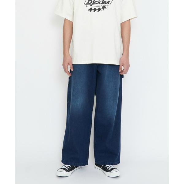 ワイドパンツ ジーンズ Dickies/ディッキーズ ビッグダディ デニムパンツ/ワイドデニムパンツ/ペインターパンツ メンズ