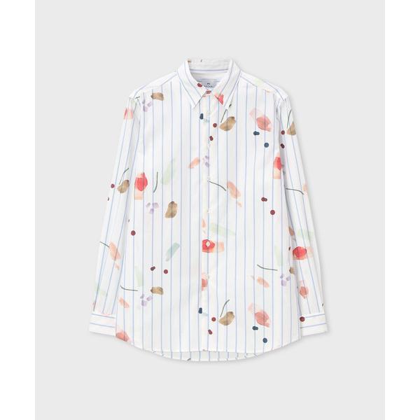 シャツ Watercolor Paint Floral” カジュアルシャツ / 162315 765X メンズ