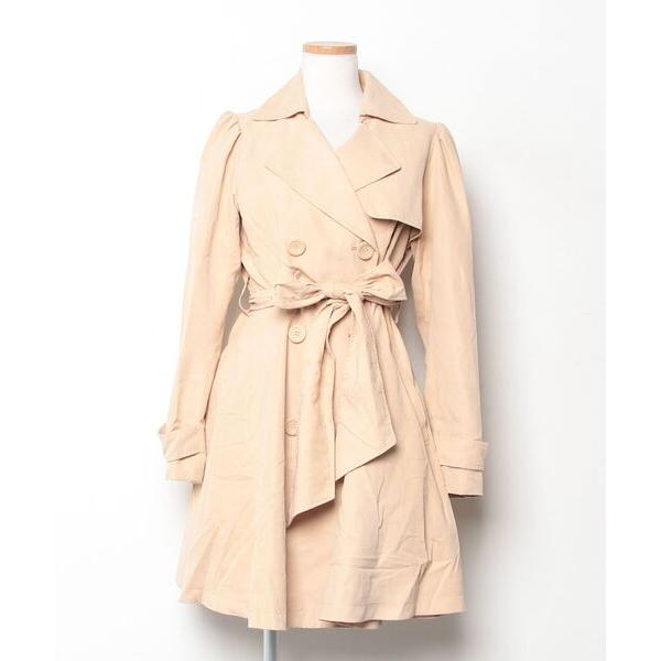 「TITTY&amp;CO.」 トレンチコート MEDIUM ベージュ レディース