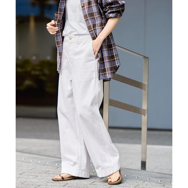 ワイドパンツ チノパン 「WEB限定 / 追加」OVER SIZED CHINO パンツ 3 レディース