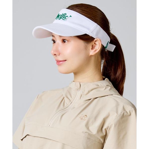 サンバイザー レディース Pacific LOGO MESH SUN VISOR レディース メンズ