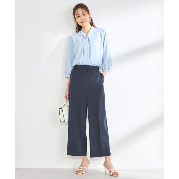 パンツ 「キレメクパンツ」２ＷＡＹストレッチ・接触冷感 ワイドパンツ レディース