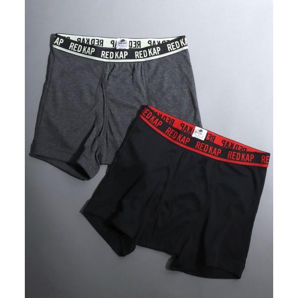 ボクサーパンツ 「RED KAP」2-piece boxer briefs set/レッドキャップ ボクサーパンツ 2枚組 セット メンズ アンダーウェア 下着 ボクサーブリーフ 前開き…