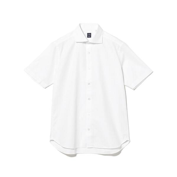 シャツ 半袖 COOLMAX(R) カラミ ショートスリーブ カッタウェイカラーシャツ メンズ