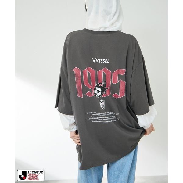 tシャツ ヴィッセル神戸 デザインTシャツ/Jリーグ VISSEL KOBE メンズ レディース