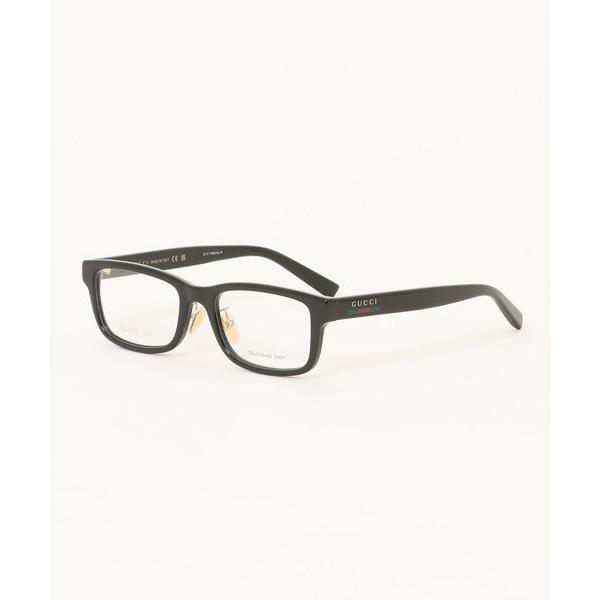 伊達メガネ メガネ 眼鏡 「GUCCI/グッチ」スクエア メガネ GG2143OJ 001 54 ブラック メンズ レディース