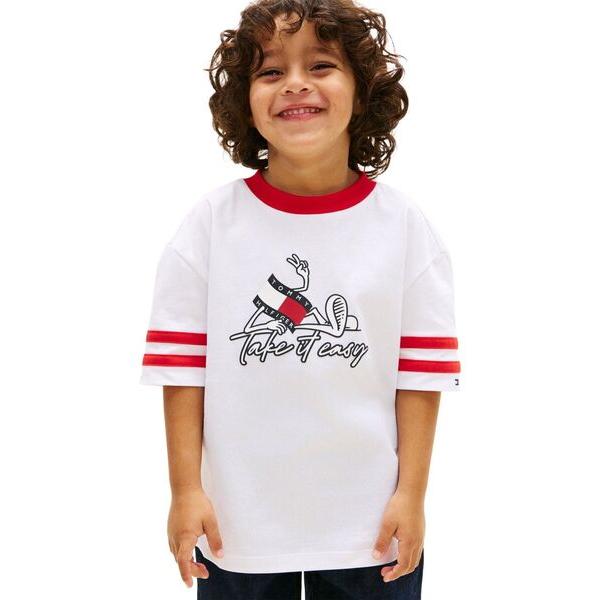 tシャツ BOYS テイクイットイージーグラフィックTシャツ キッズ 子供服