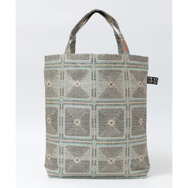 トートバッグ 大きめ BINDU: CROCHET JACQUUARD TOTE メンズ